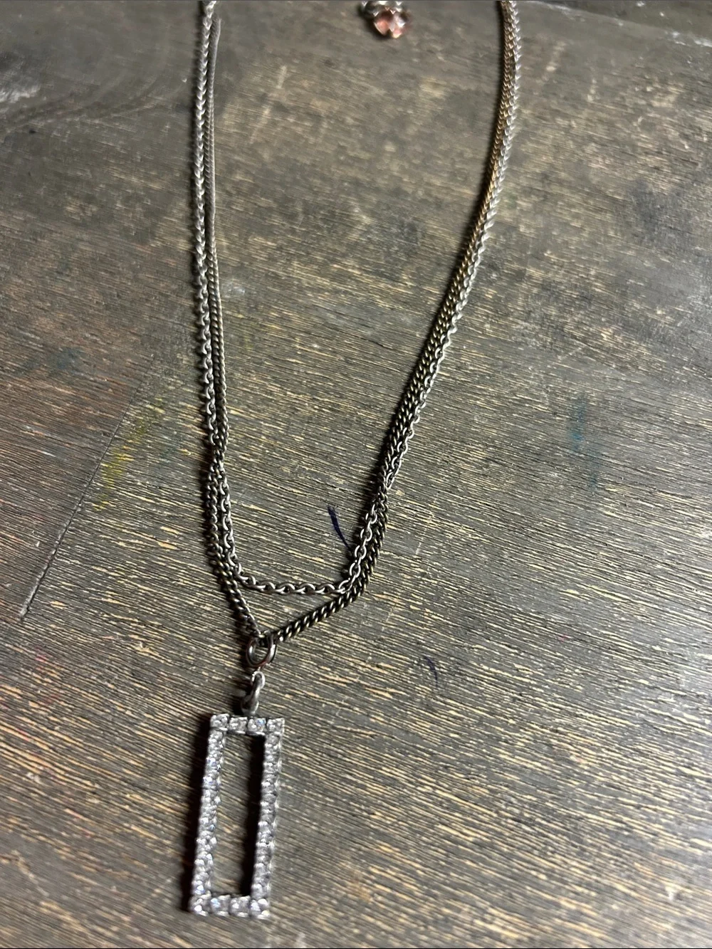 Sabika Barely There Rectangular Pendant - RETIRED-Fall/Winter Capsule 2018